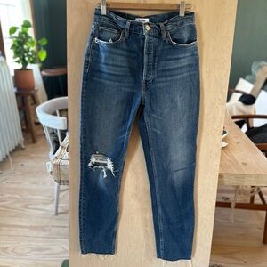 RE/DONE Blue Denim Jeans